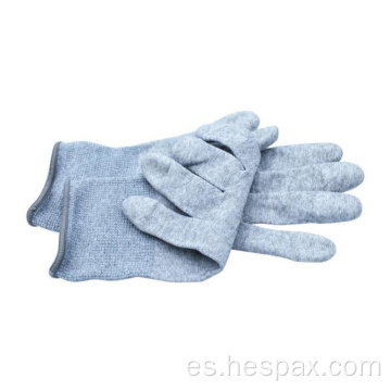 Hespax DMF Free Wased Water PU Fingertips Guantes de trabajo